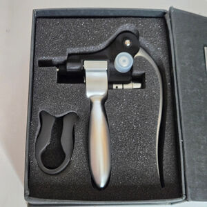 Leed's Wine Companion Bottle Opener Foil Cutter Cork Screw Box Set 1040-01SL